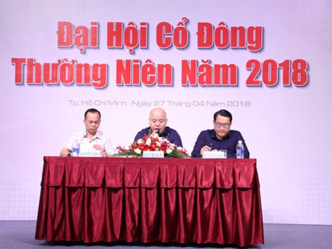 Công ty Sơn Hà Sài Gòn tổ chức thành công ĐHĐCĐ thường niên năm 2018.